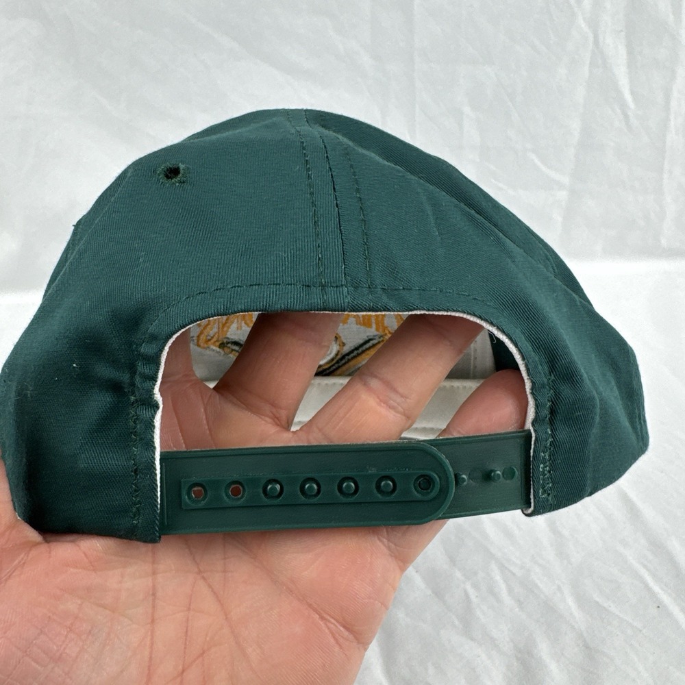 Vintage 1997 Green Bay Packers NFC Conference Champions Snapback Hat New Era - Picture 6 of 7